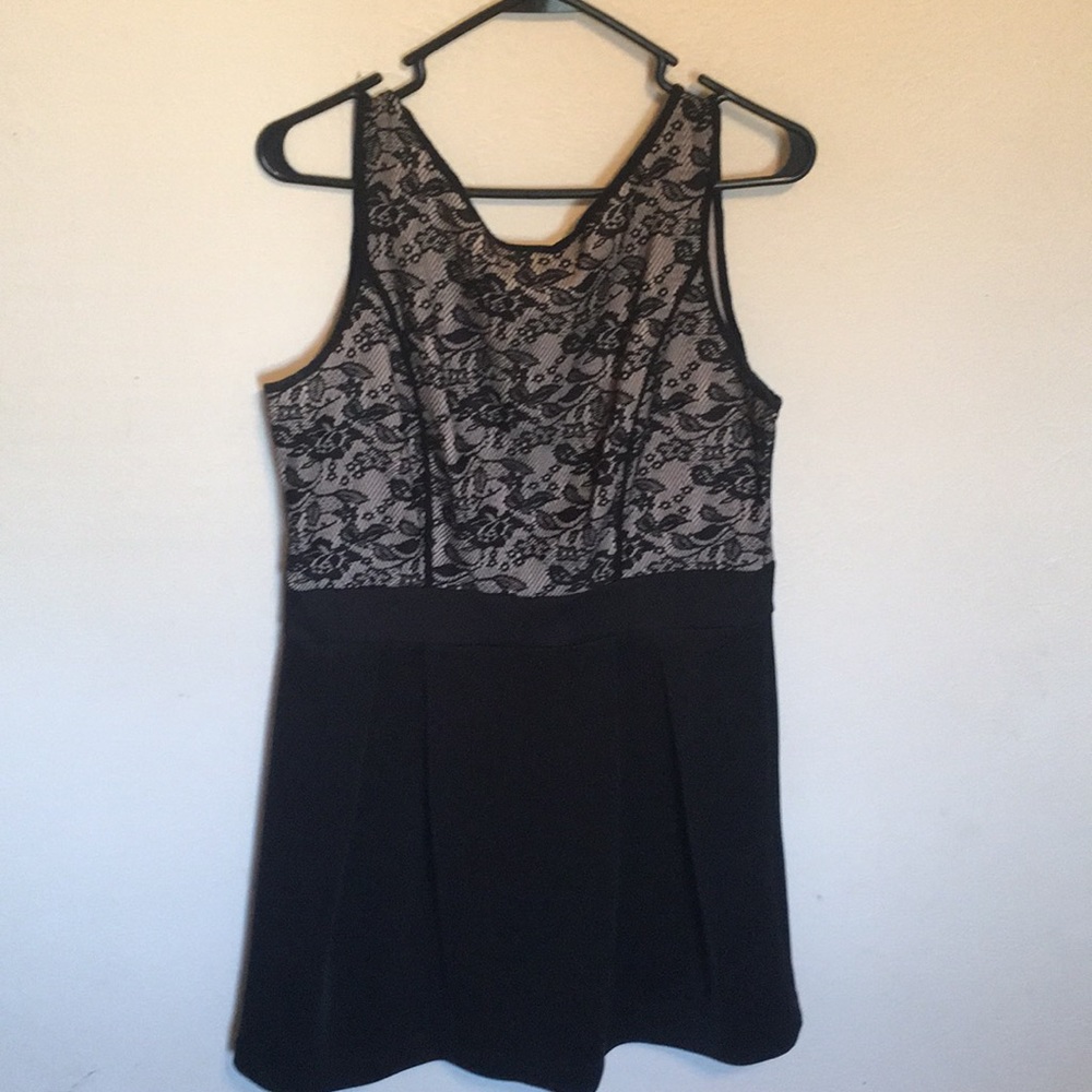 Black with Lace Dress